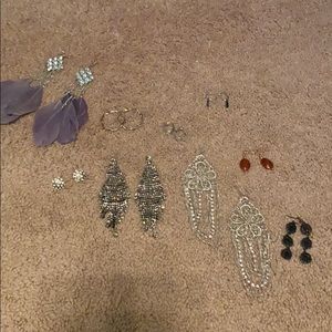 Lot of earrings